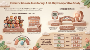 Monitorización de sinais vitais: solución para smartphone con IA de RE.DOCTOR 2 Conxunto de datos comparativos de glicosa no sangue e PPG pediátricos
